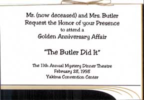 1998 Murder Mystery Poster