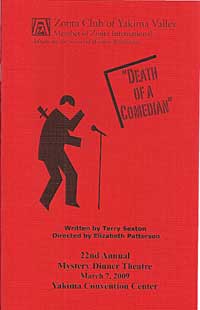 2009 Murder Mystery Poster